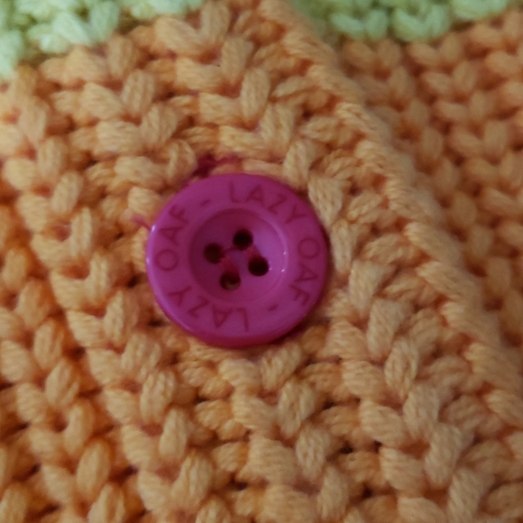 NWT AUTHENTIC Lazy Oaf BORING rainbow cardigan - Picture 5 of 7